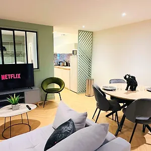 Le Scandinave - Proche Macon - Parking Gratuit - Netflix - Fibre , Pont-de-Veyle France